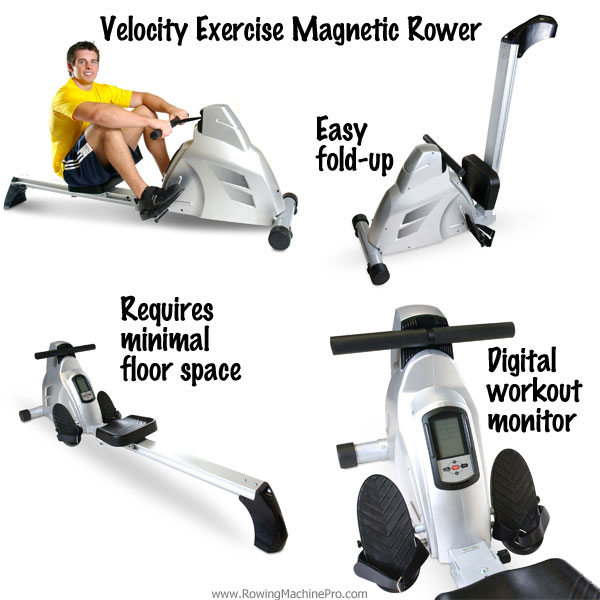 velocity exercise indoor rowing machine