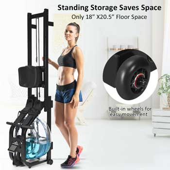 waterrower standing up