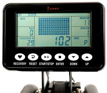 obsidian surge water rowing machine rower